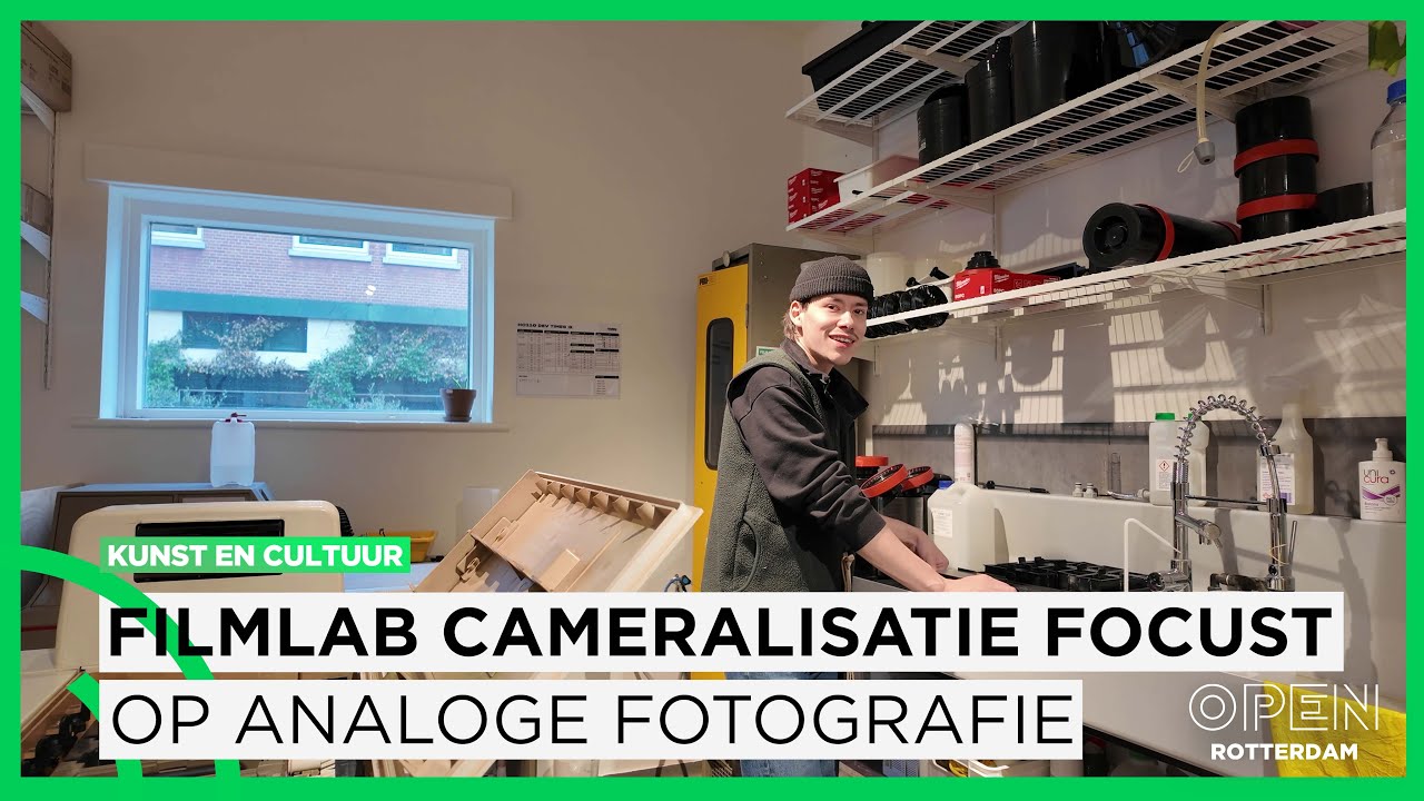 Van keukentafel tot filmlab Cameralisatie: Woody ontwikkelt duizenden filmrolletjes| KUNST & CULTUUR