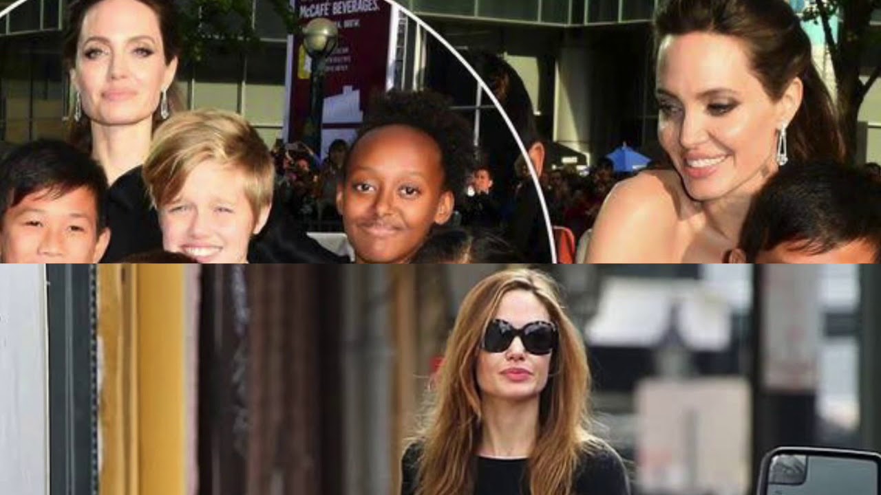 Angelina Jolie happy life as a mom