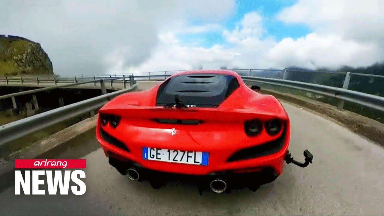 Italian driver breaks world speed record driving Maratea's panoramic road
