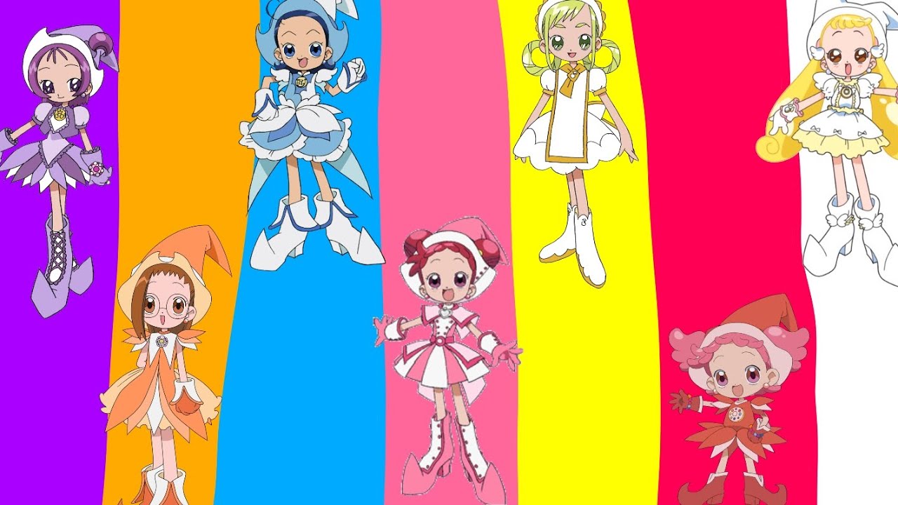 Ojamajo Doremi - All Witch Transformations