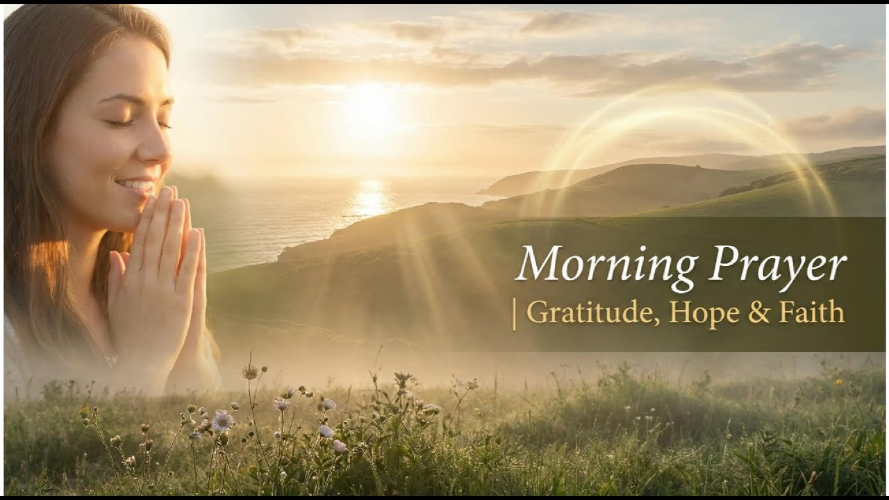 Powerful Morning Prayer for Gratitude, Faith & Hope | Start Your Day with God