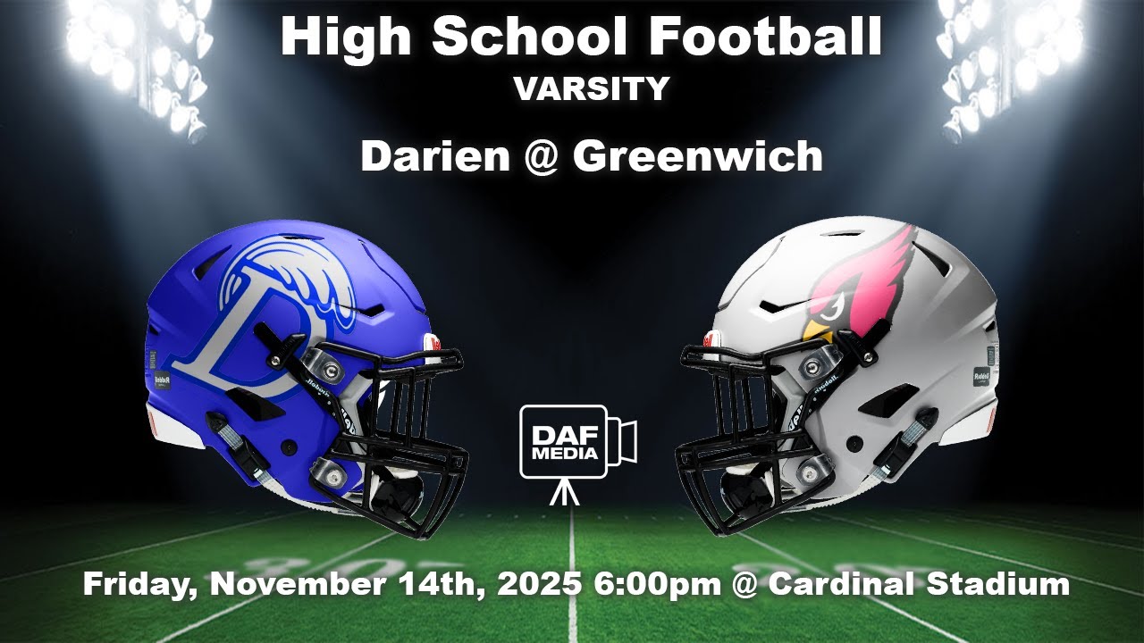 Darien Varsity Football @ Greenwich