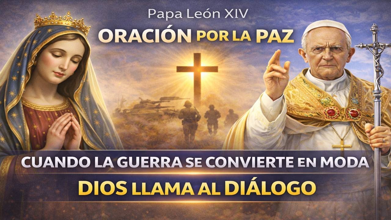 Papa León XIV | Oración por la Paz – Cuando la Guerra se Convierte en Moda, Dios Llama al Diálogo
