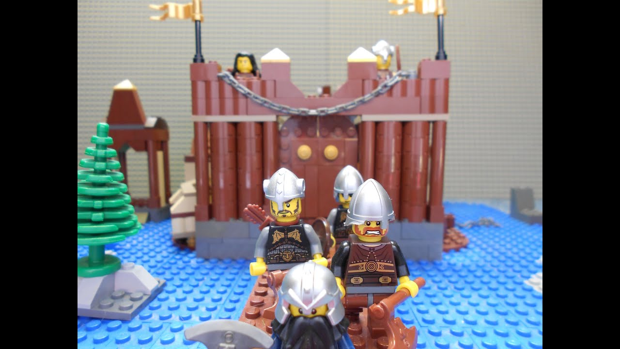 Lego the Hobbit: the battle for Lake-Town (Esgaroth) part 1
