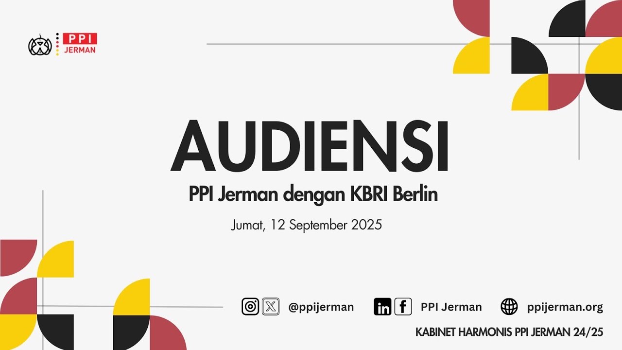 AUDIENSI PPI Jerman dengan KBRI Berlin