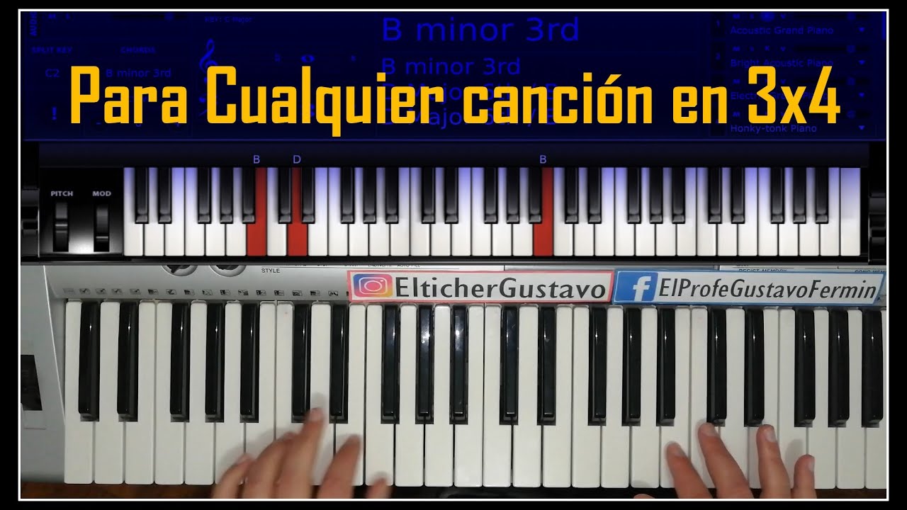 ARPEGIOS SUBLIMES PARA CANCIONES 3X4 (Probamos con Reckless Love)