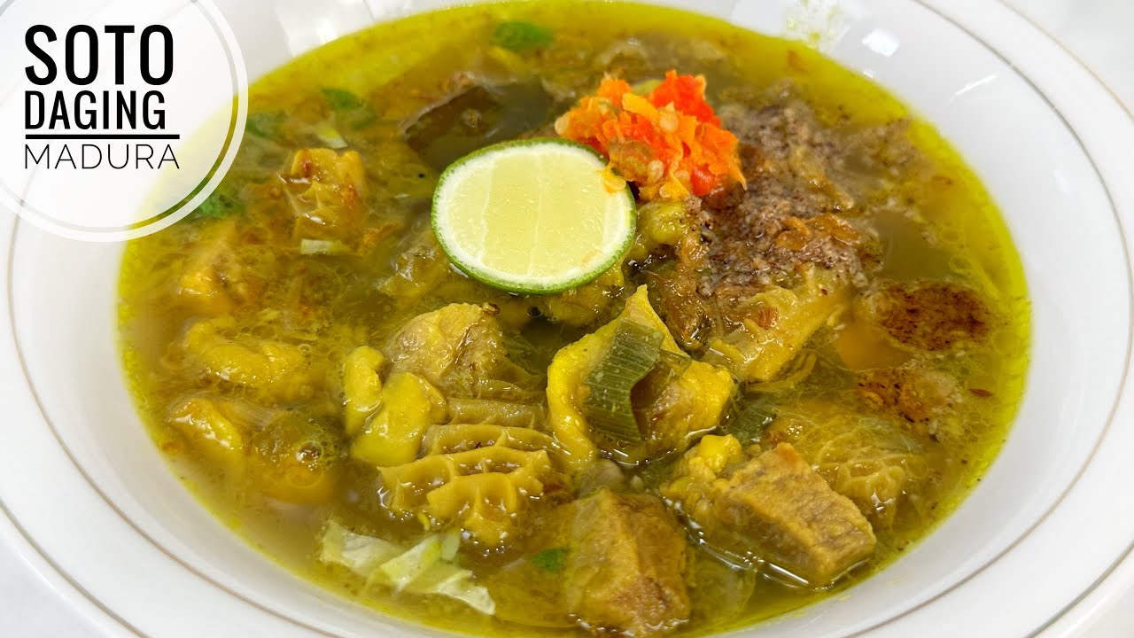 RESEP SOTO DAGING MADURA KHAS JAWA TIMUR