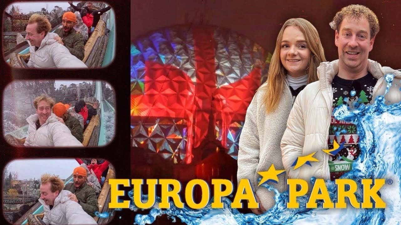 Wasserbahn fahren im EUROPA-PARK im Winterzauber!