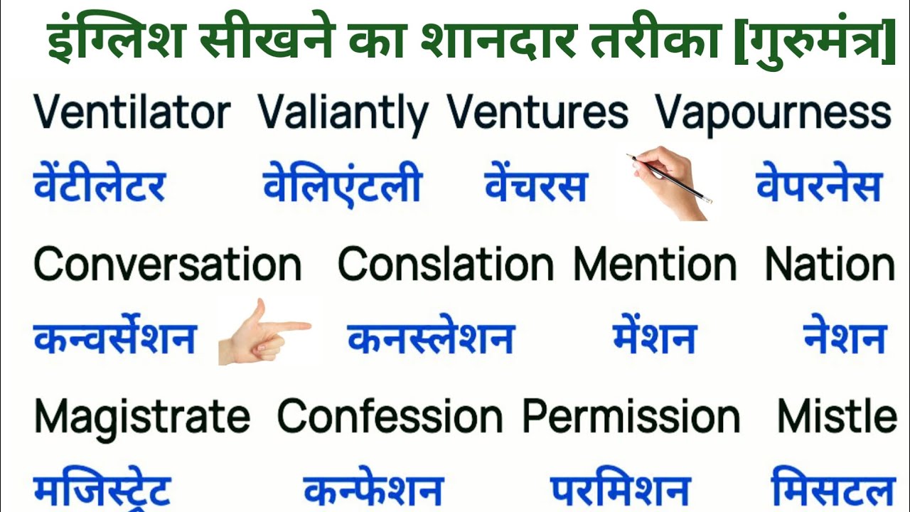 शुरूआत से अंग्रेजी पढ़ना कैसे सीखें/ English padhna likhna sikhe/English to Hindi translation sikhe