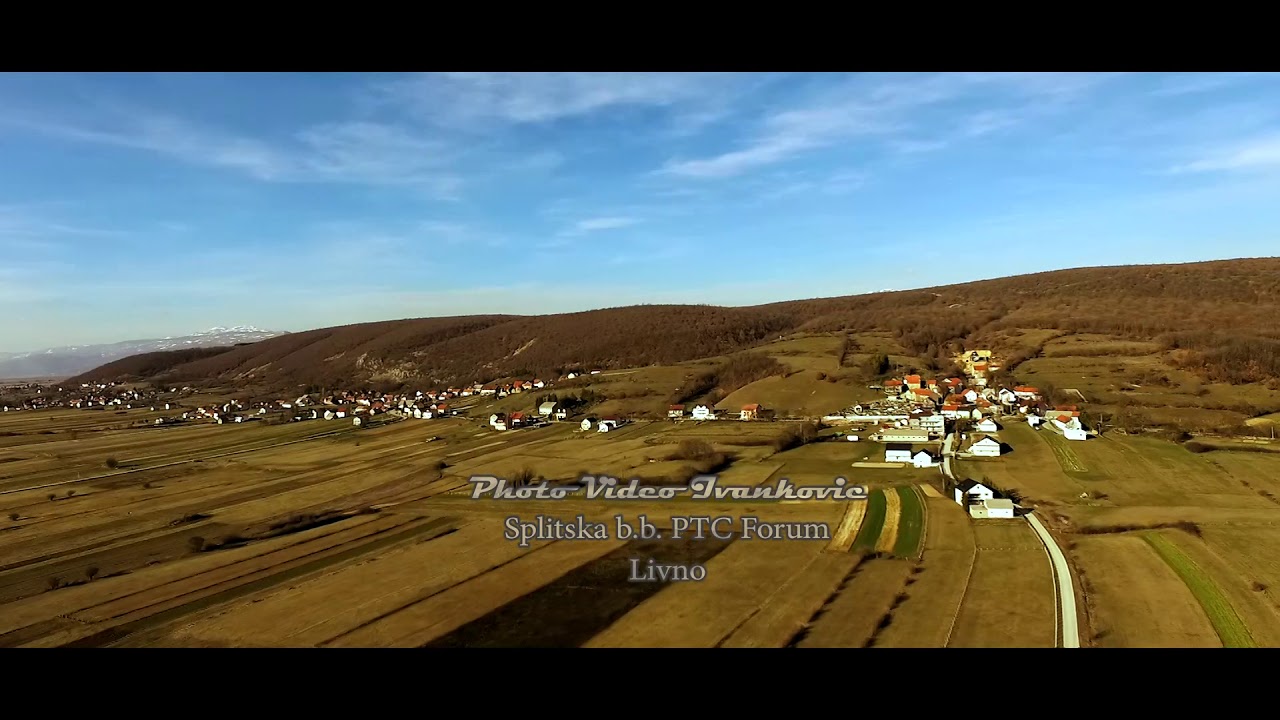 I ovo je Livno  - snimljeno iz zraka