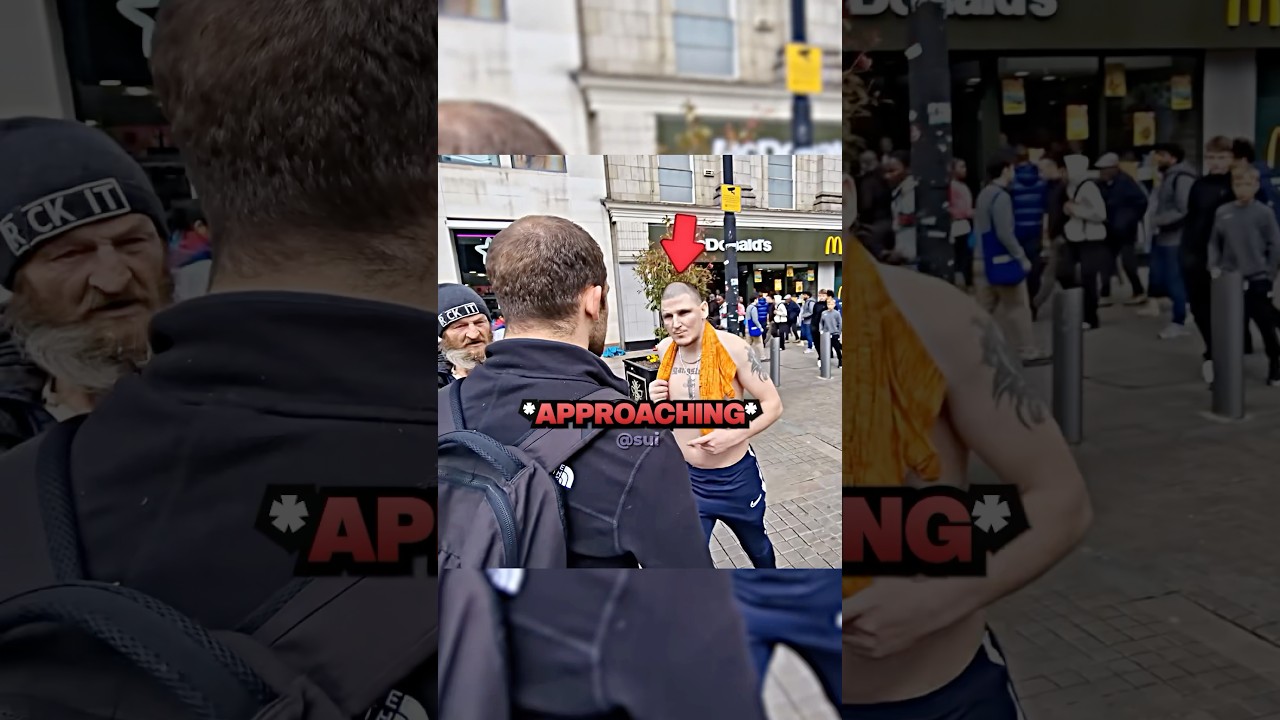 Streamer&rsquo;s Bodyguard Confronts Drunk Homeless People @CharlesVeitch