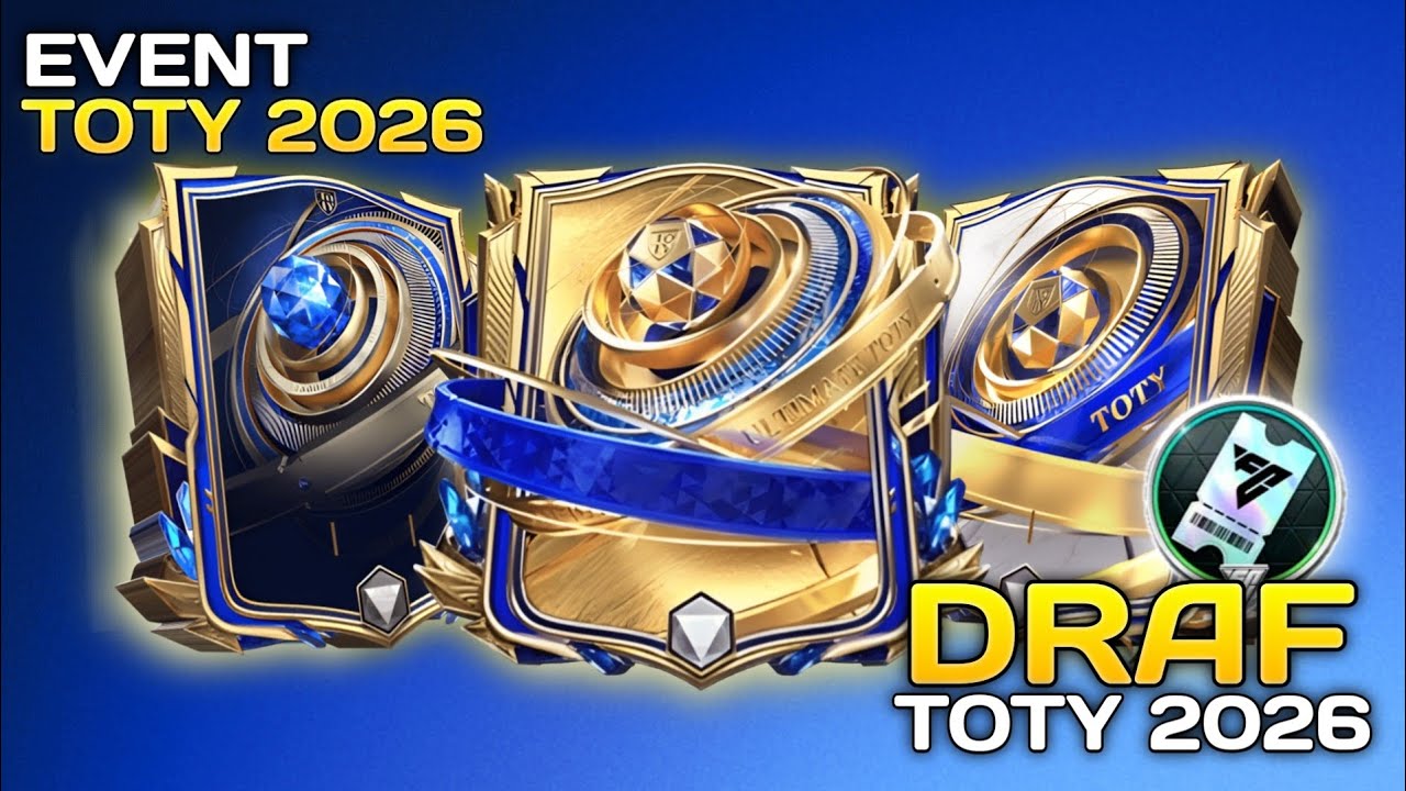 DRAF TEAM OF THE YEAR FC MOBILE 2026!!