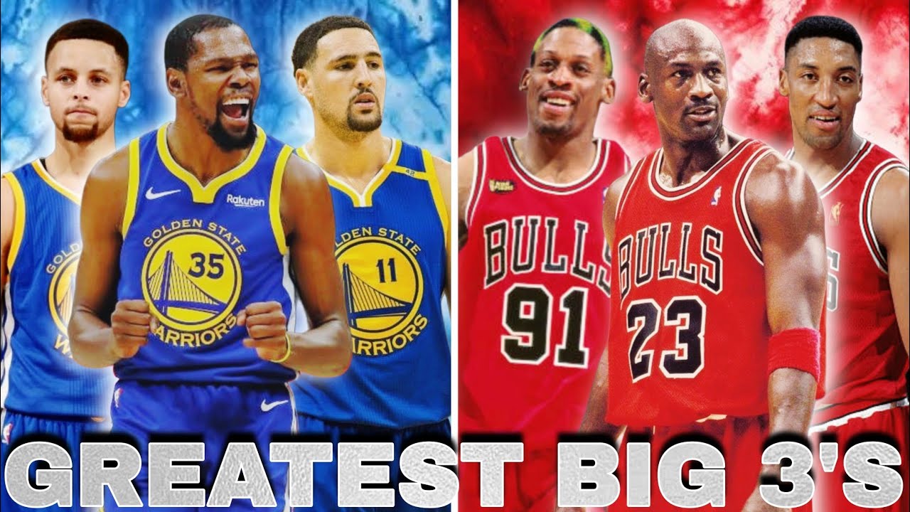 ANG 10 PINAKA MALAKAS NA BIG 3'S SA NBA HISTORY | NBA GREATEST TRIO