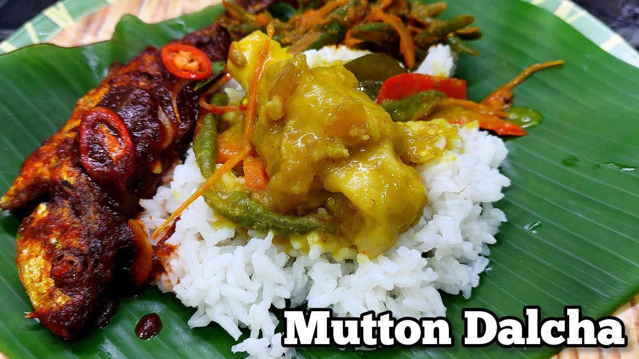 Cook by Mother in law, Simple & Delicious Mutton Dalcha | Resepi Dalca Kambing Mudah dan Sedap 👌