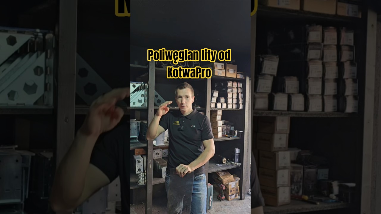 Poliwęglan lity od KotwaPro?tak teraz to mozliwe🙂szczeg&oacute;ły na moim sklepie #kotwapro
