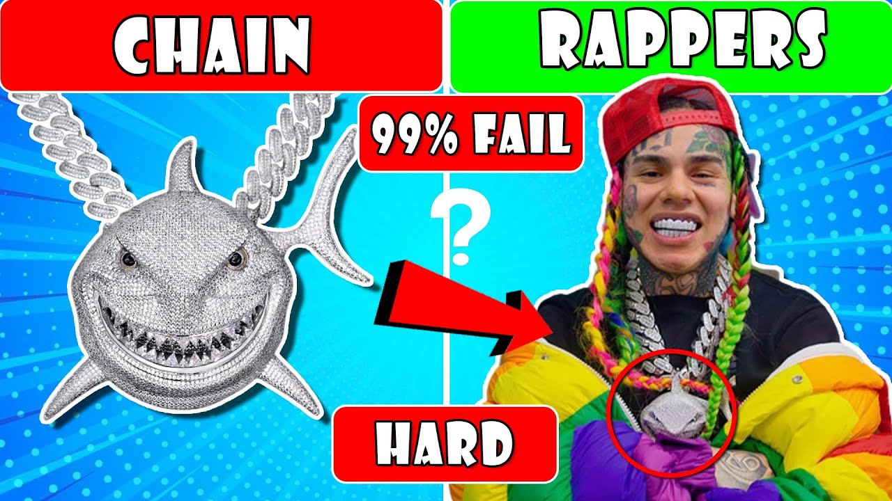 🎵 Guess The Rapper by their Chain👌⛓🔗 | Hard Rap Quiz (99.9% Will Fail) | Rap Quiz 2023 |