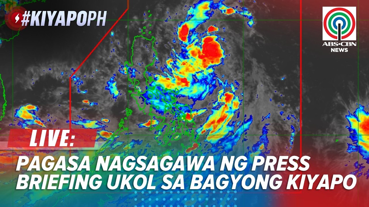 LIVE: PAGASA Press Briefing on Tropical Depression #KiyapoPH | 5PM Weather Update (July 23, 2026)