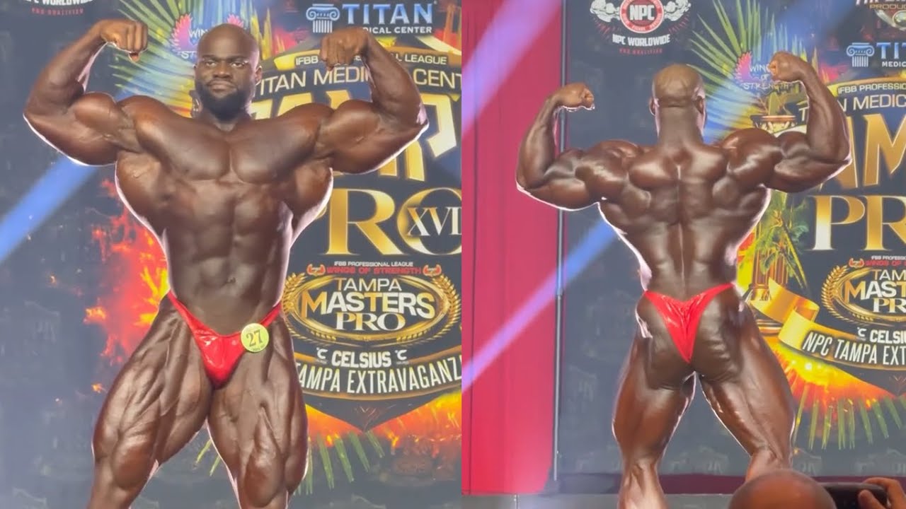 Quinton Eriya  | Solo Posing Routine | 2025 Tampa Pro