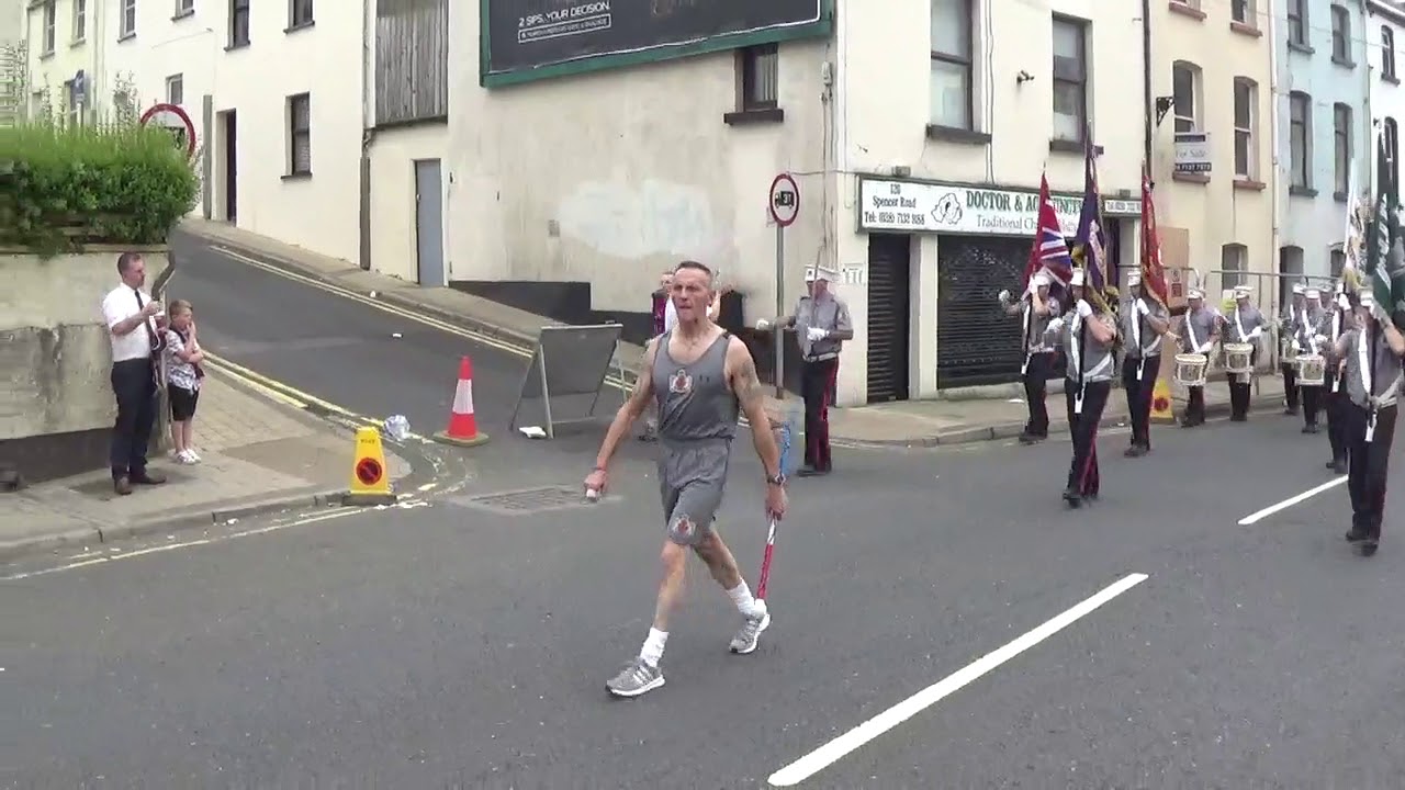 Shankill Protestant Boys FB @ ABOD Relief Of Derry Parade 2018