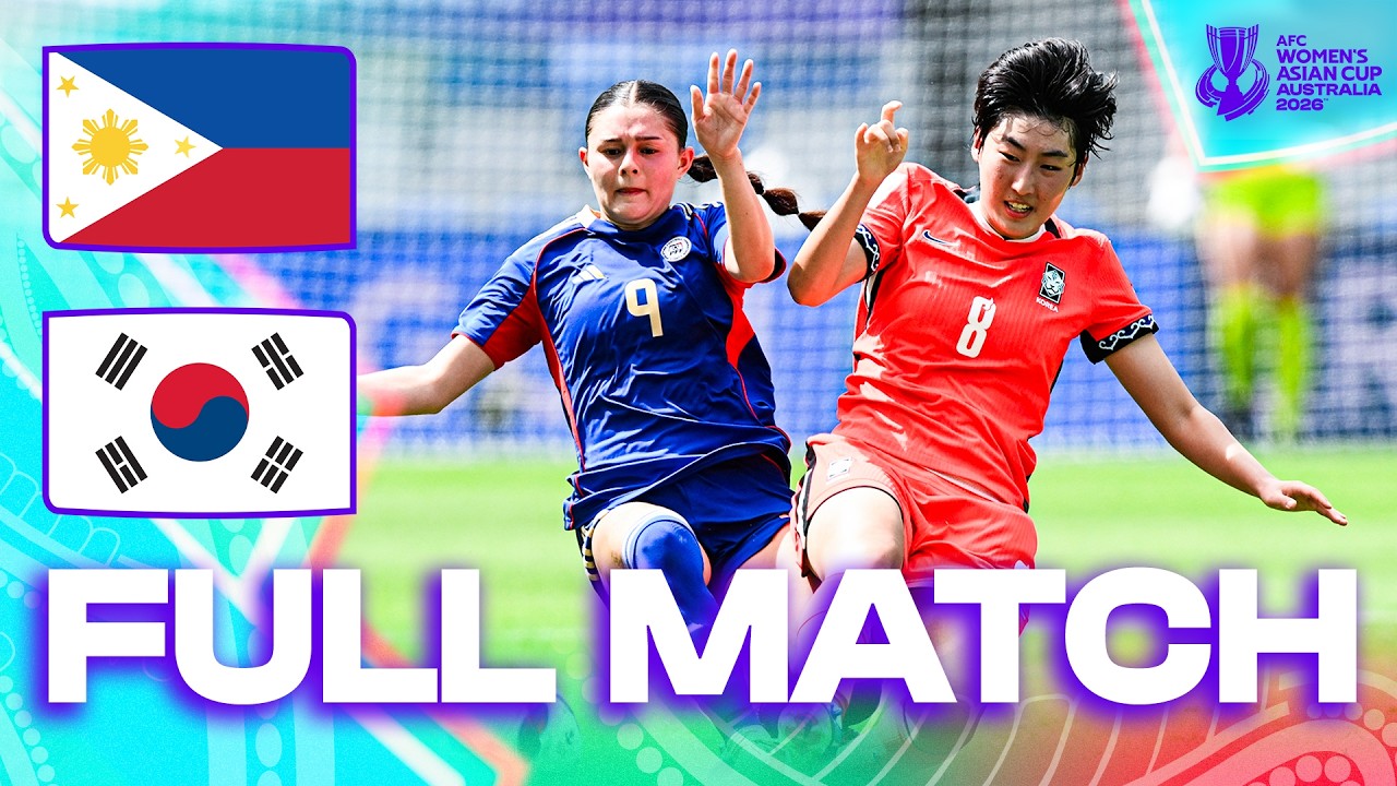 🔴 LIVE | Philippines vs Korea Republic | AFC Women's Asian Cup™ 2026