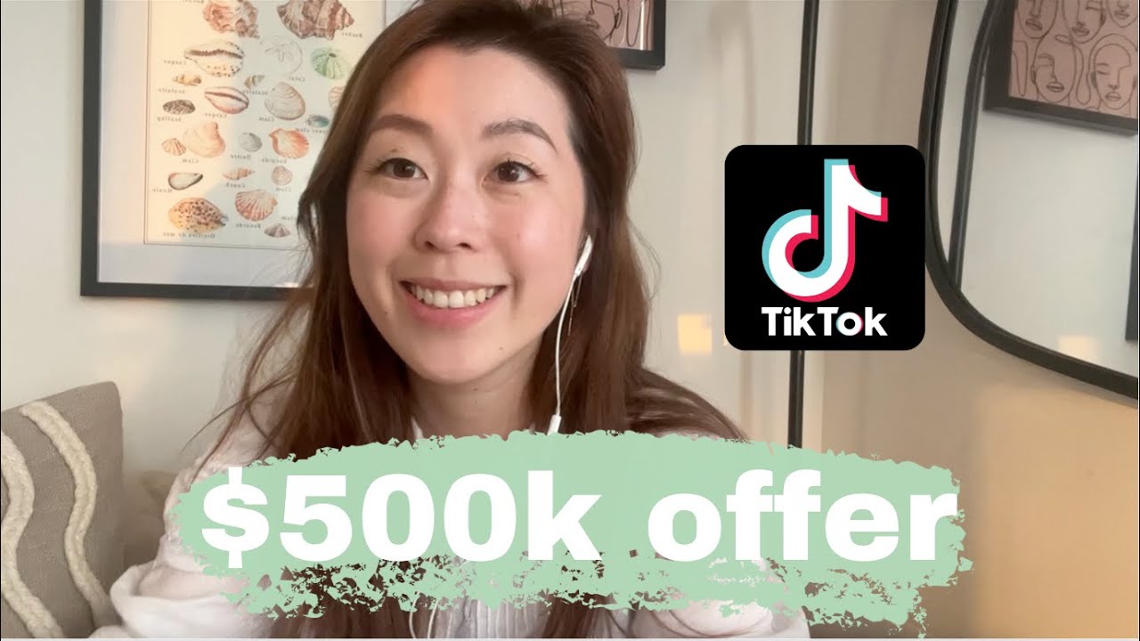 Why I said no to a $500,000 job offer from Tik Tok, *real* numbers, honest talk on working in tech