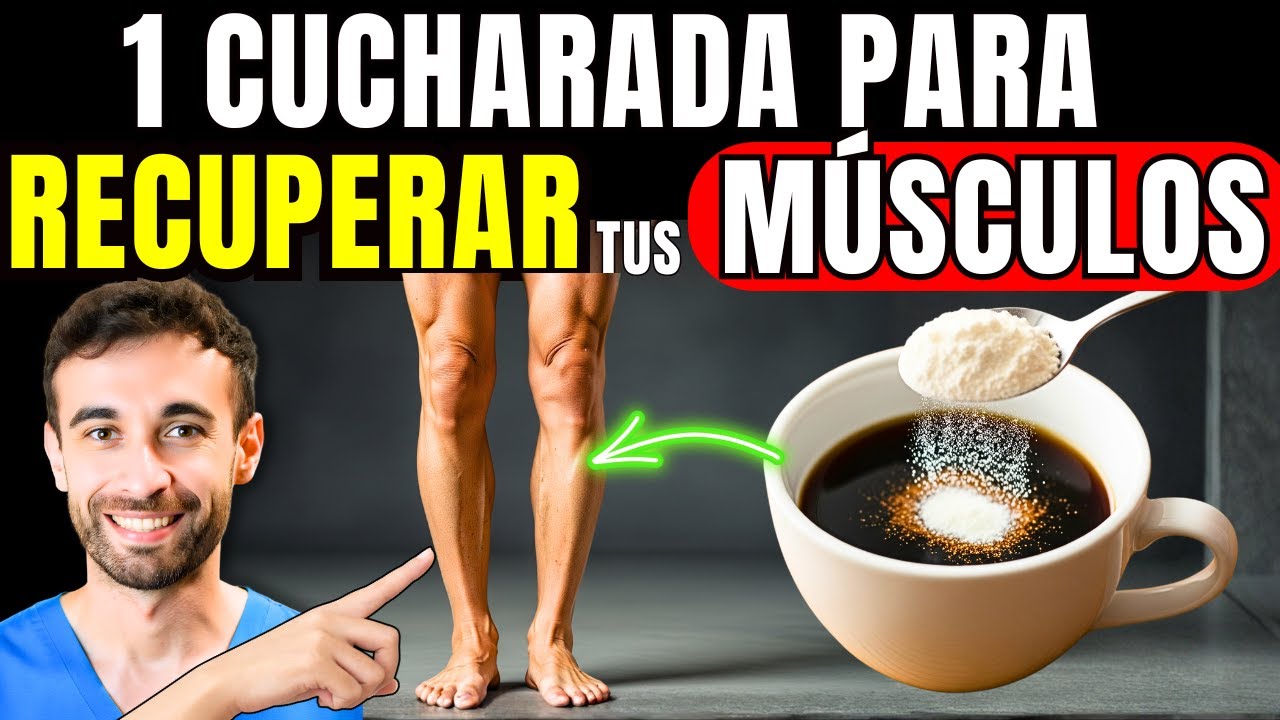 Una Cucharada ANTES de ACOSTARTE: Duerme Profundamente y Recupera tus MÚSCULOS
