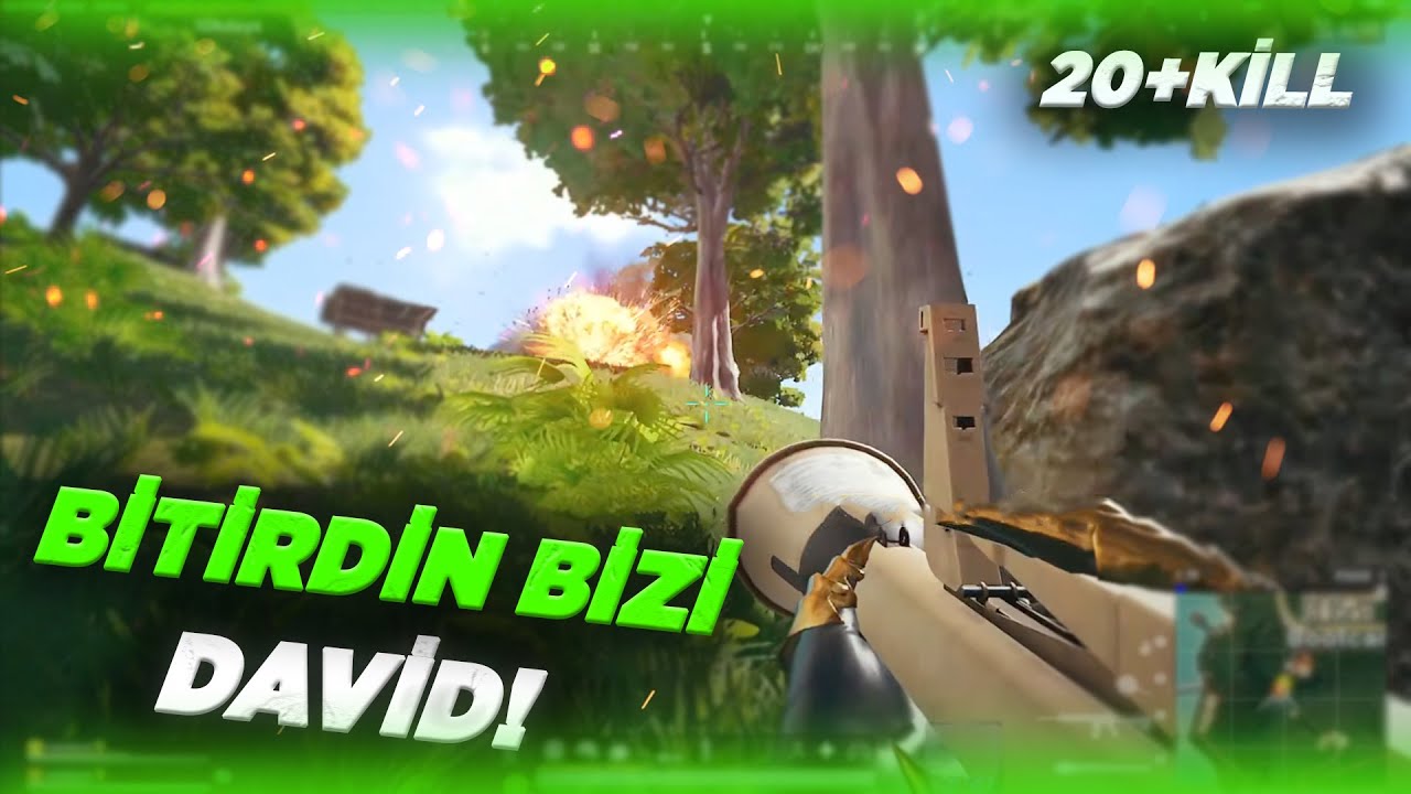 20+KILLS! AZ KALSIN İMZALI T-SHIRT HAKEDİYORDU! (RANDOM DUO) - #pubg