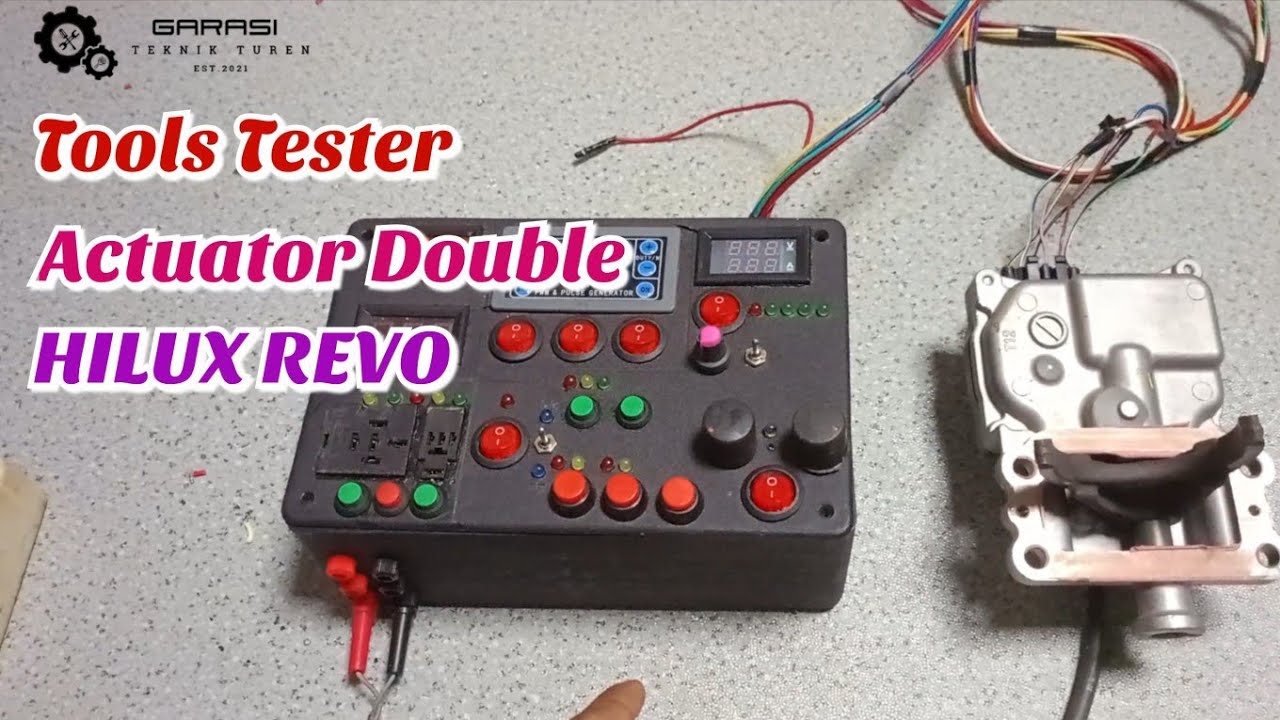 TOOLS TESTER,CHECK,SCANNER ACTUATOR 4 WD DOUBLE HILUX REVO | TRITON
