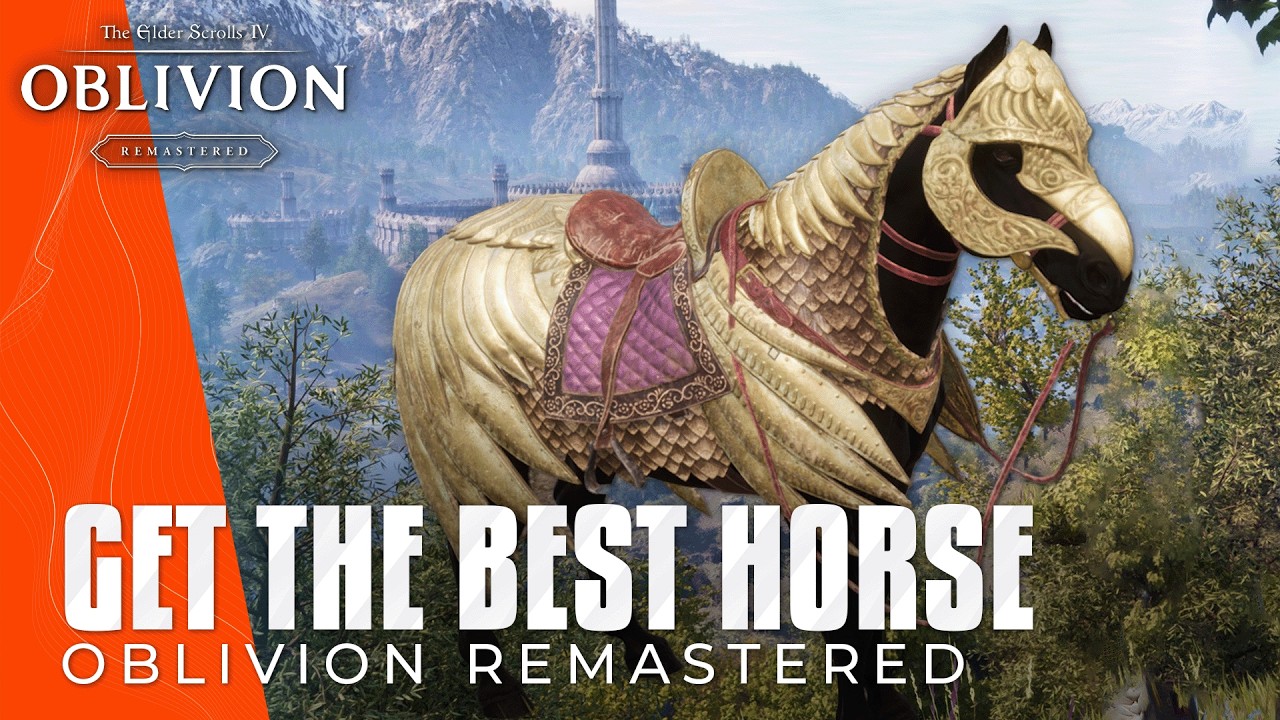 Oblivion Remastered | How To Get The Best Horse & Infinite Gold Farm
