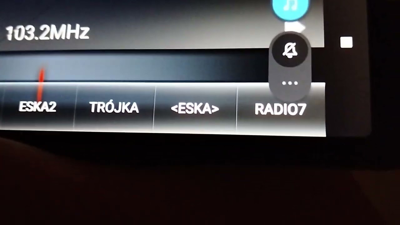 Radio Olsztyn 103,2 MHz odbi&oacute;r w centrum Ostrołęki.
