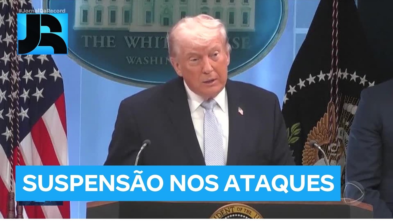 Trump suspende ataques ao Ir&atilde; por duas semanas ap&oacute;s pedidos do Paquist&atilde;o