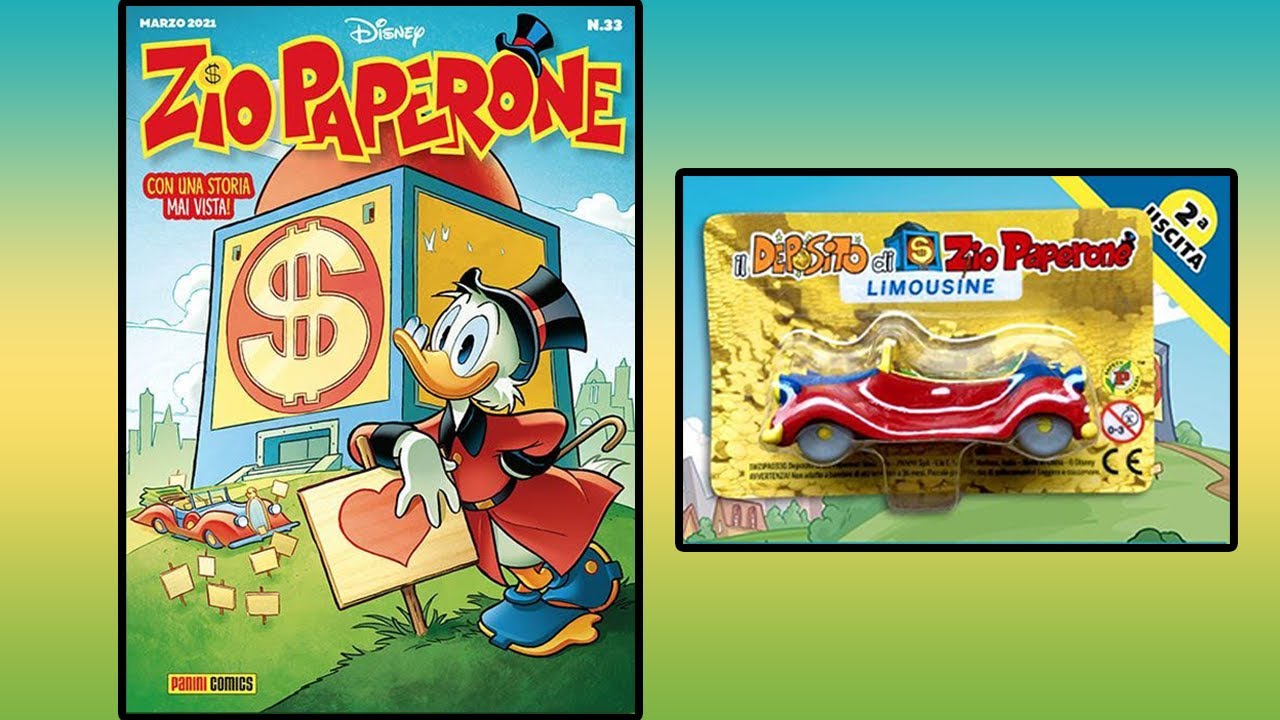 Zio Paperone 33 con la Limousine del Deposito!