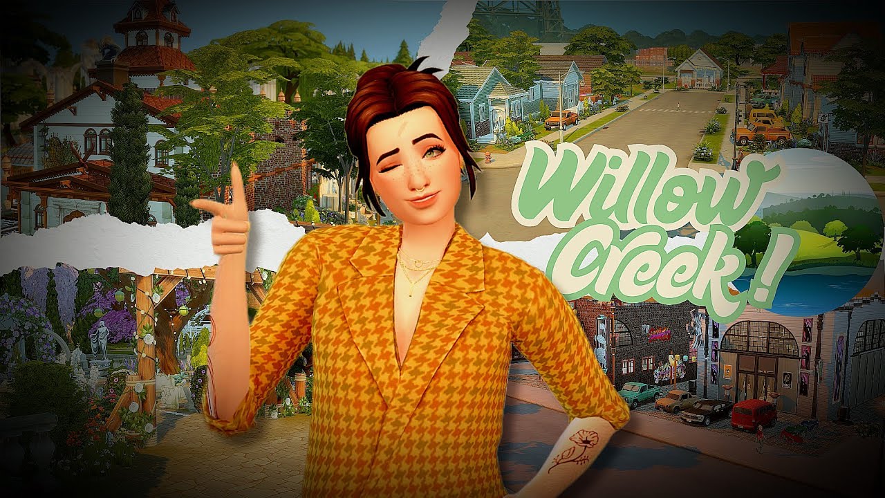 J'ai rénovée Willow Creek et c'est MAGNIFIQUE ! 🍀☺️ // Les sims 4 //