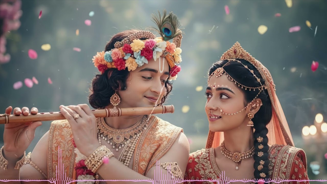 Radha Krishna Morning Bhajans 2025 | Divine Nonstop Krishna Bhakti Songs | Peaceful Devotional Music