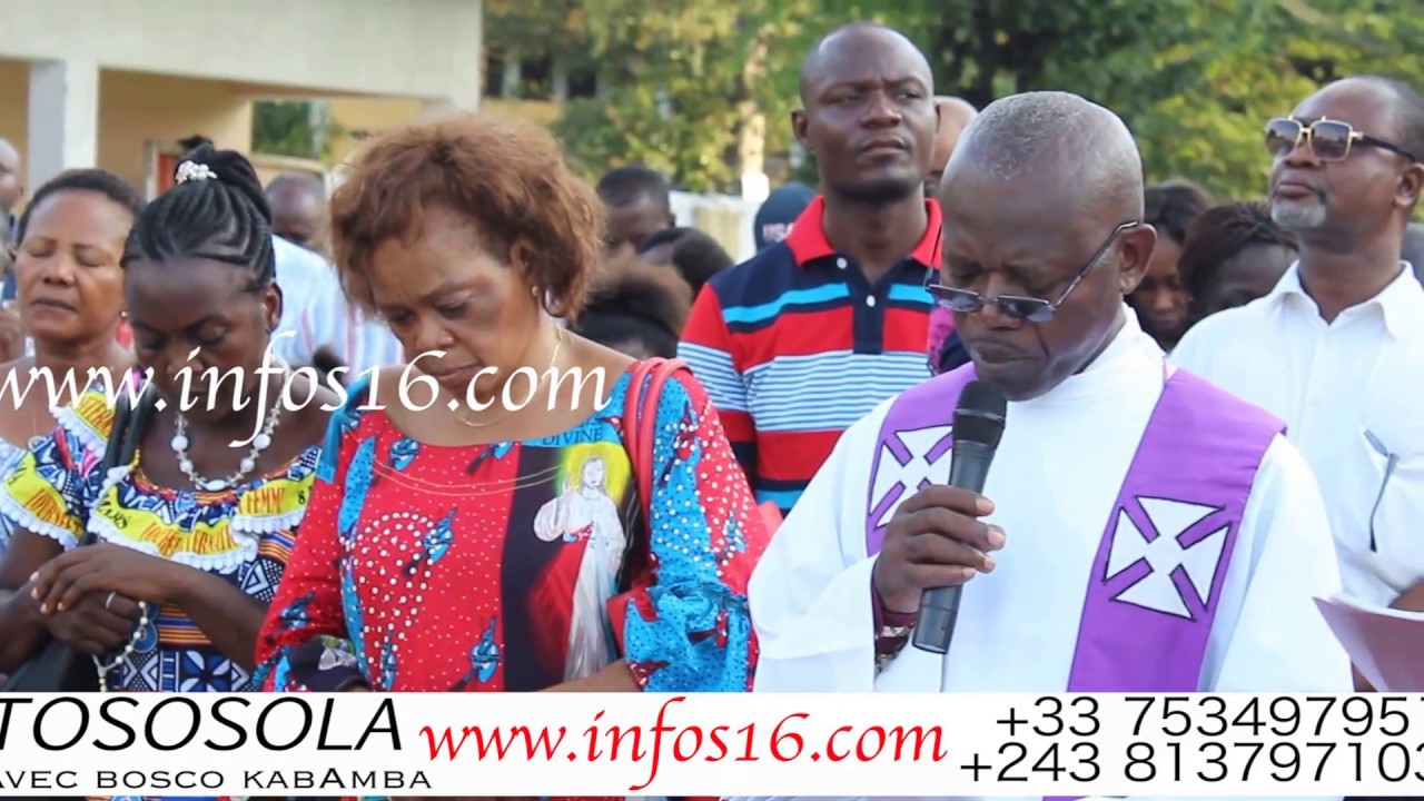 RDC KINSHASA CHEMIN DE LA CROIX A LA PAROISSE SACRE CŒUR,VENDREDI SAINT Suivez sur INFOS16