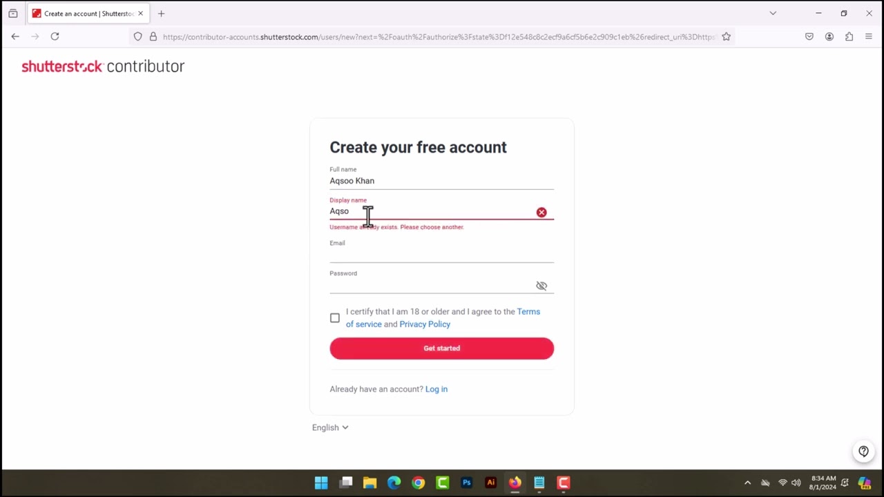 How to Create Shutterstock Account 2024 | Create Shutterstock Contributor Account