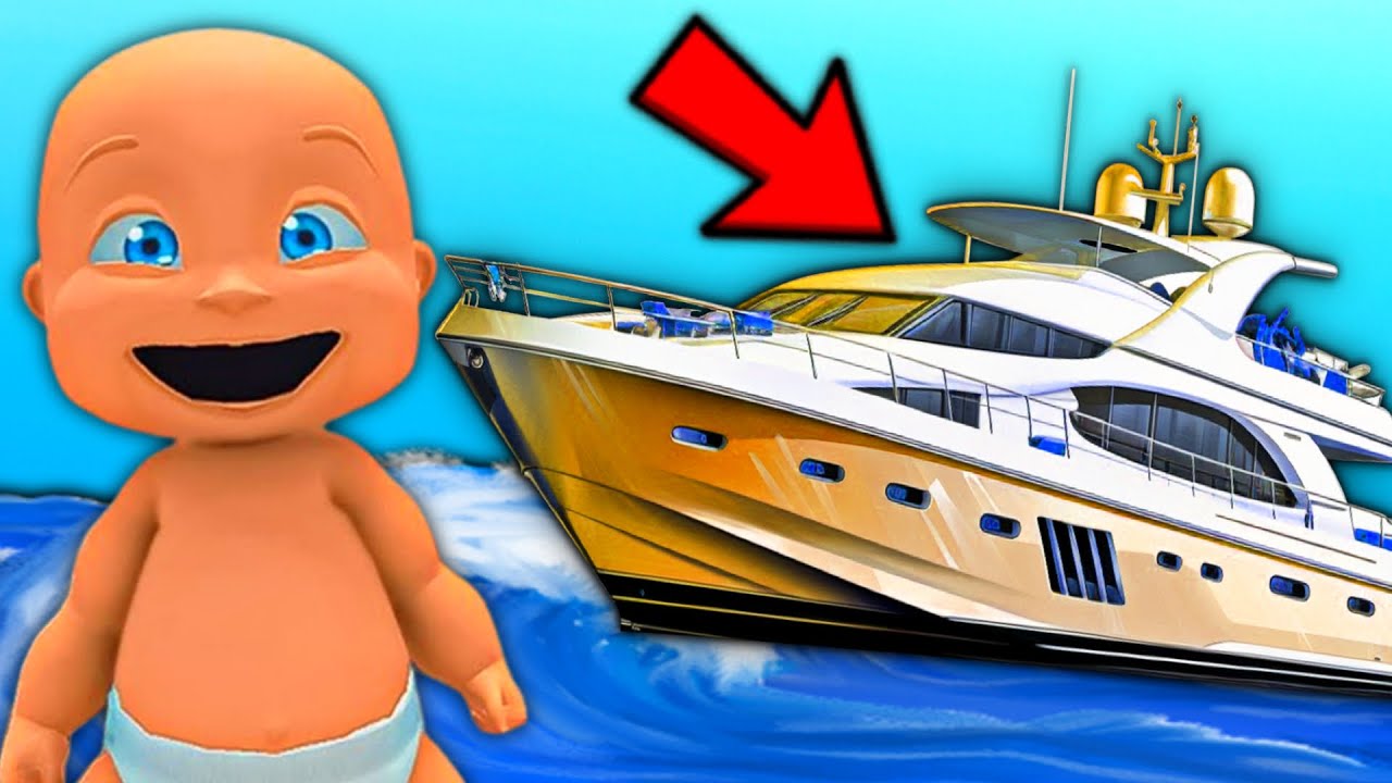 Baby Builds $1,000,000 Boat!