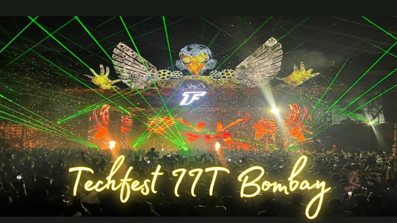 IIT BOMBAY Techfest 2025. Asia's largest techfest #iitbomay @LostStoriesMusic @IITBombay#viralfeeds