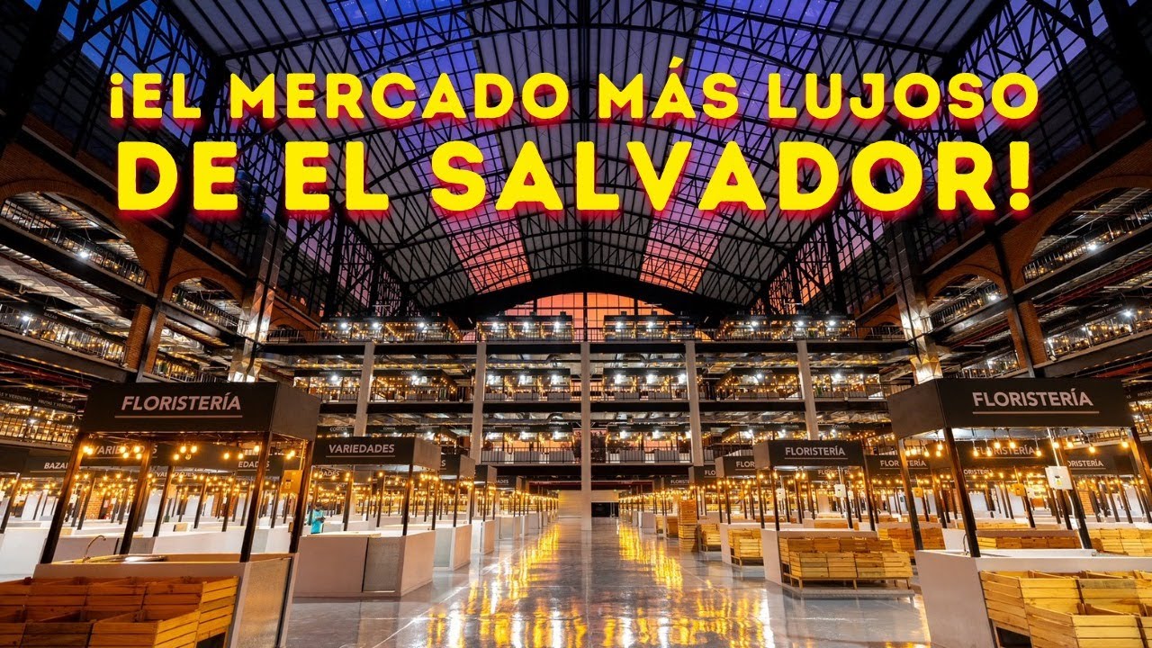Así es el mercado más lujoso de El Salvador | Mercado San Miguelito