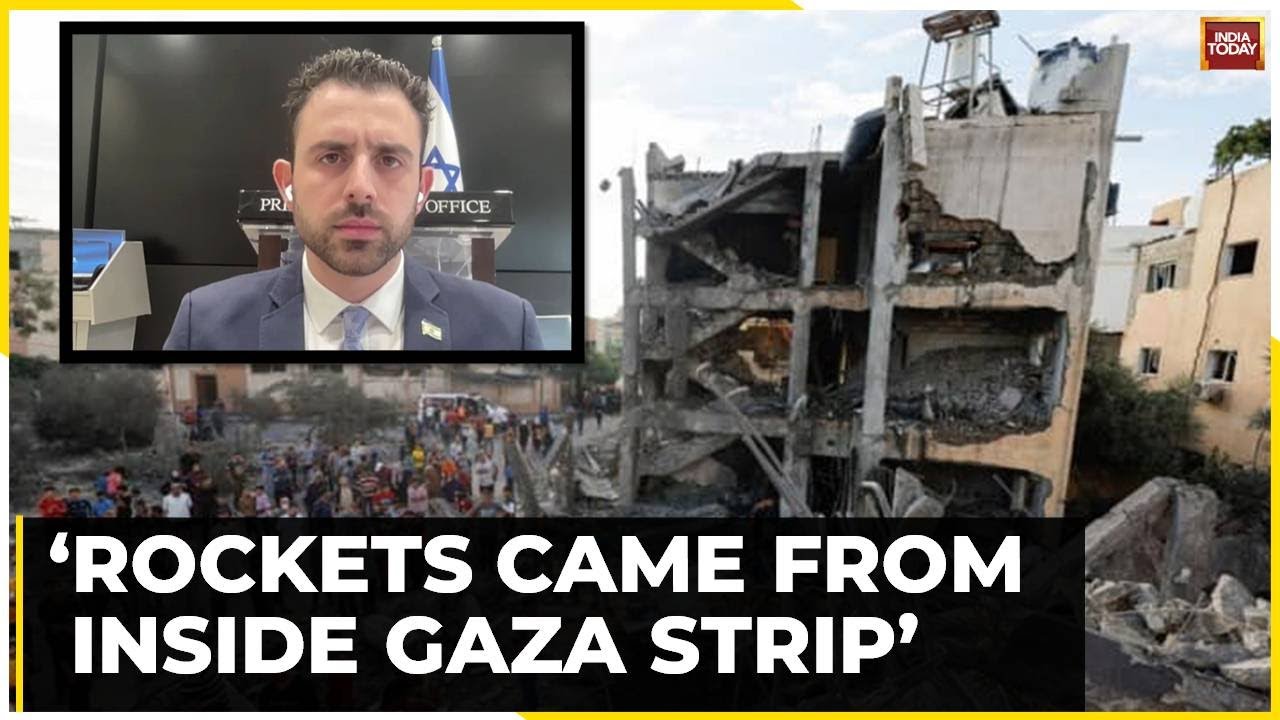 Netanyahu's Spokesperson Eylon Levy Talks About Gaza Hospital Attack | Exclusive