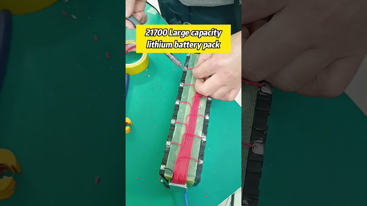 21700 Large capacity lithium battery pack,Wide application range.#batterypack #electricvehicle
