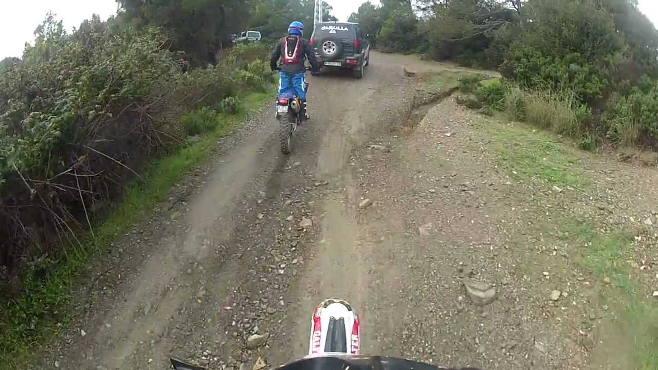 On board Husqvarna Te 510 + Te 450