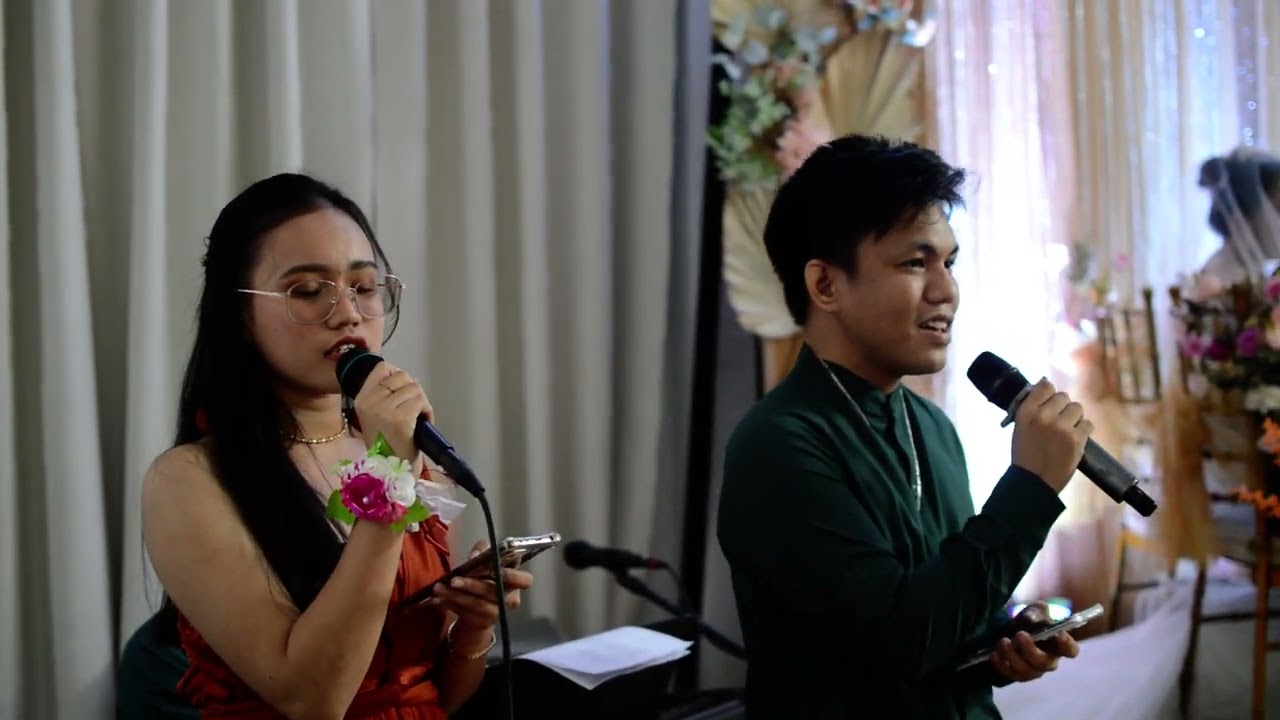I Cherish The Treasure | Duet by Zienli Balete & Rhoe Balete  | Thon Balete 🎹 | Aj & Sae Wedding