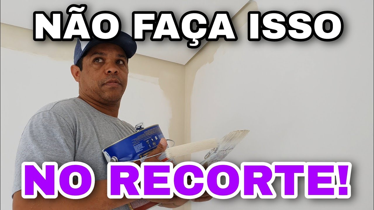 Pintura do gesso ou drywall | Qual a cor da tábica?