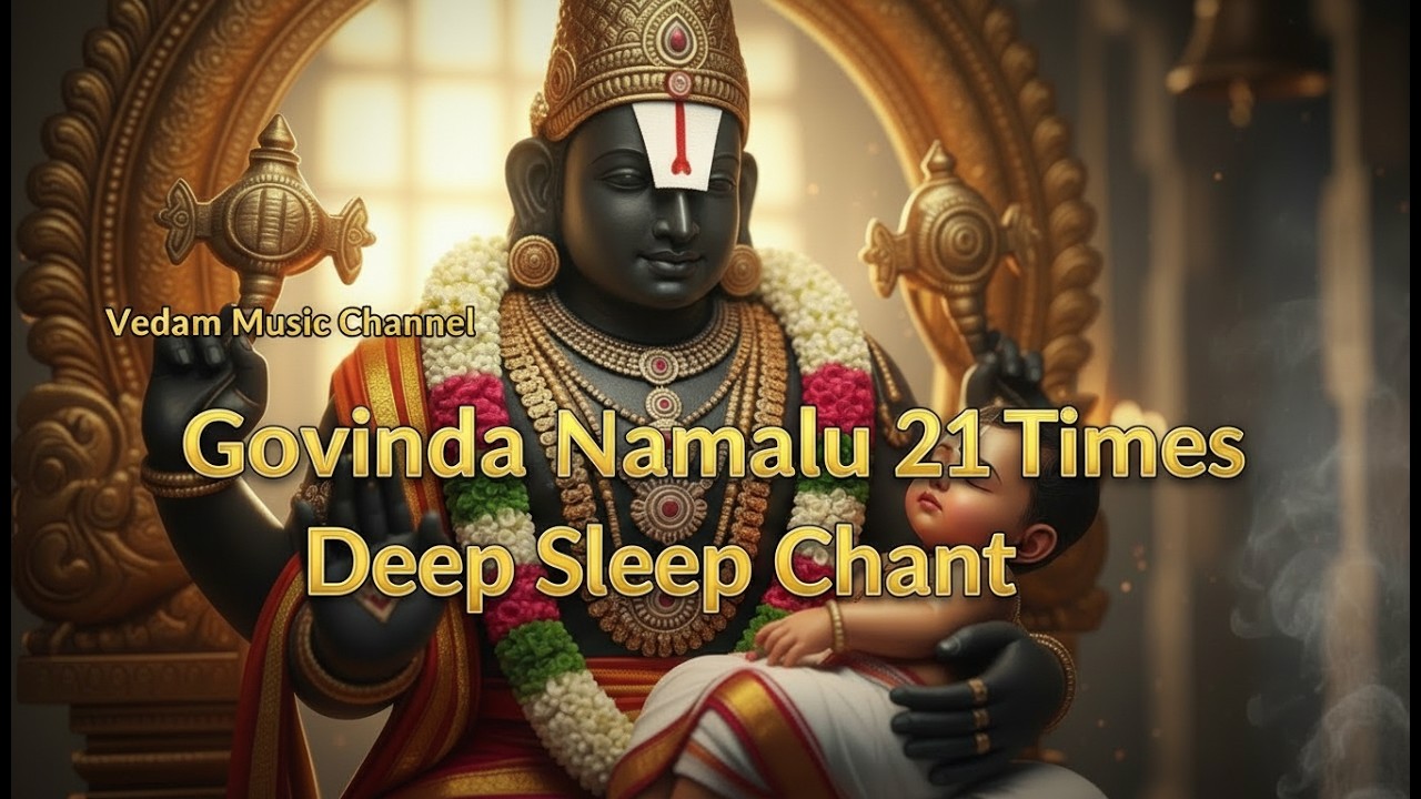 Govinda Namalu 21 Times | Deep Sleep Meditation & Divine Protection Mantra #devotionalsongs #hindu