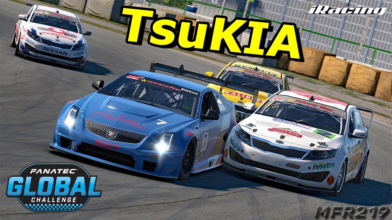 Global Sports Car Challenge at Tsukuba - Kia Optima - iRacing Road Gameplay