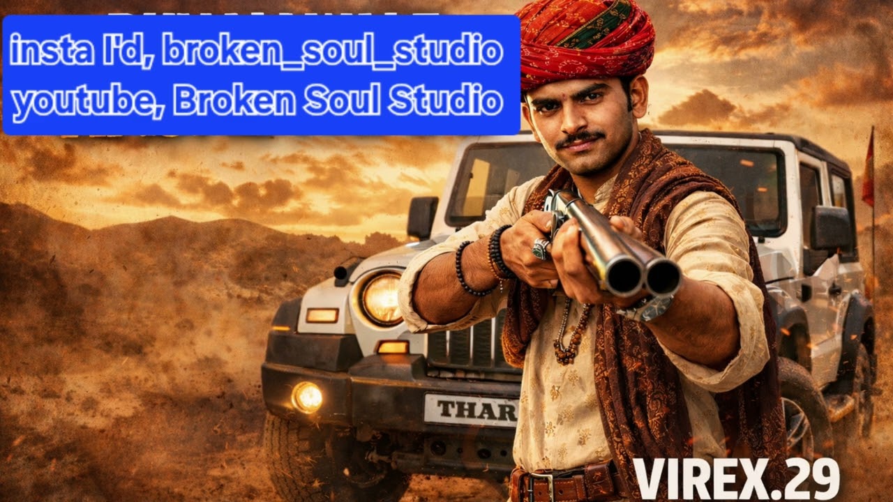 (Status), song by virex, Writer sureshKumar #hindisadsong ##BrokenSoulStudio #marwadi #hriyanvi song