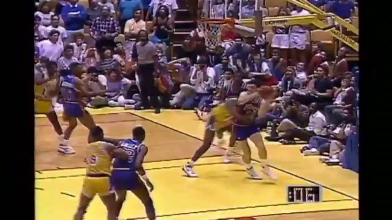 Joe Dumars' Last Second Block Clinches Game 3 of the 1989 NBA Finals