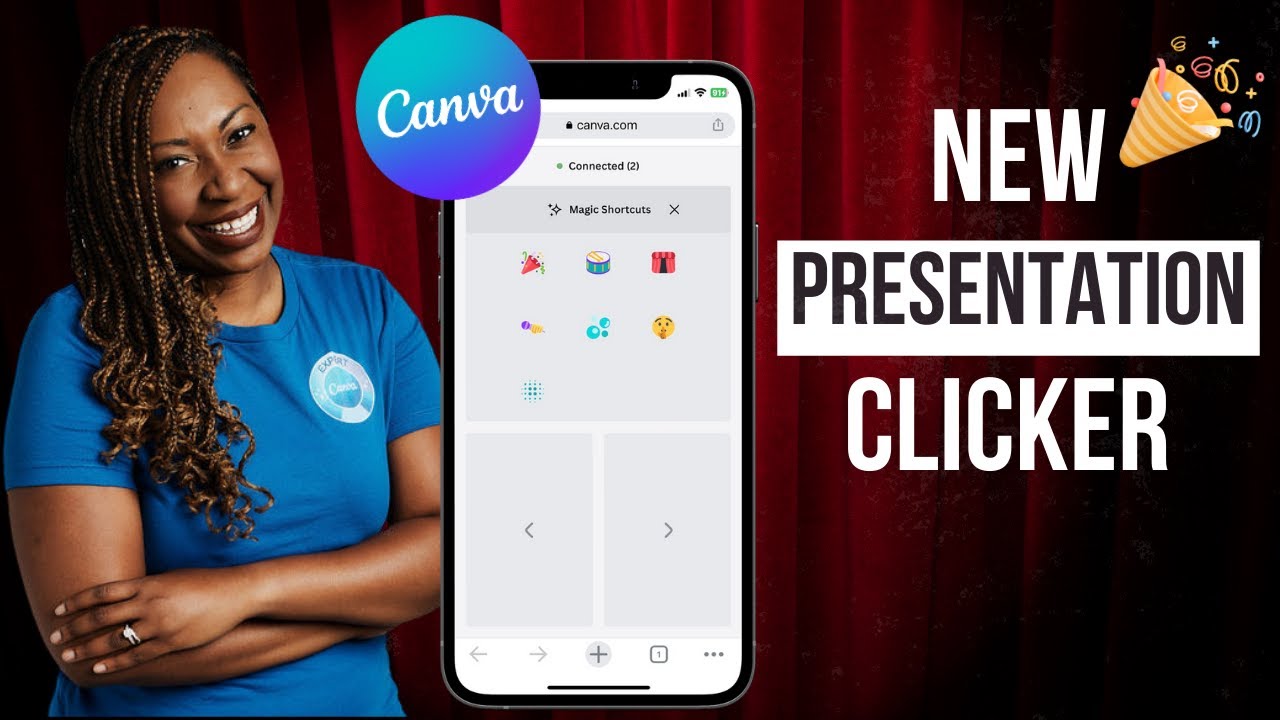 Приложение Presentation Clicker в Canva | Учебное пособие по Canva