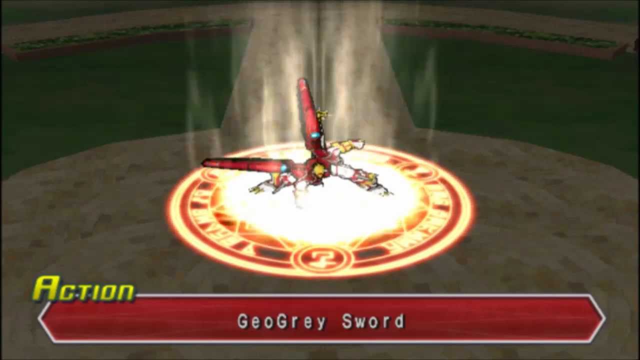 Digimon Data Squad PS2: Shinegreymon GeoGrey Sword 720p
